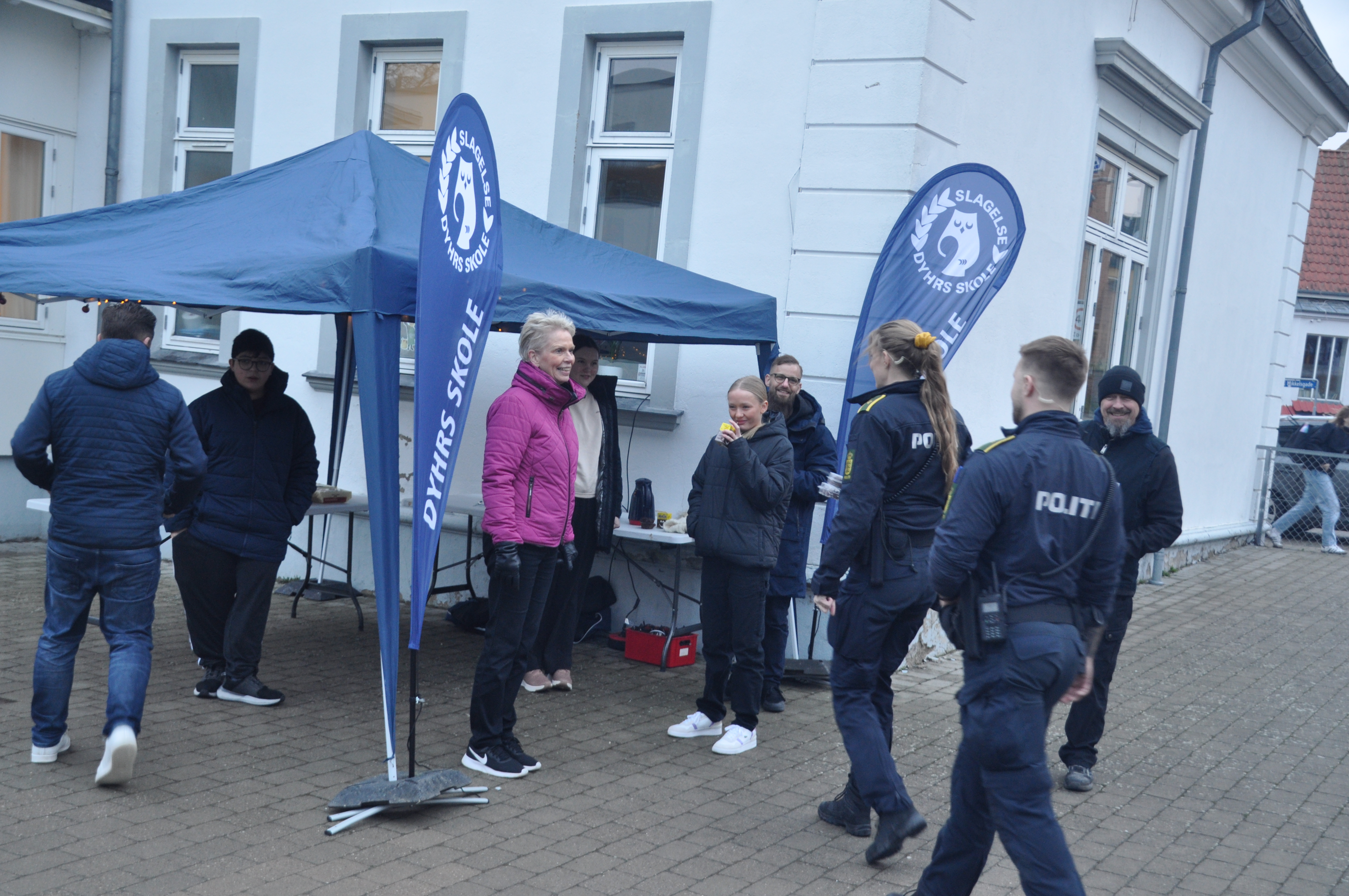 Fejring af skolepatruljen