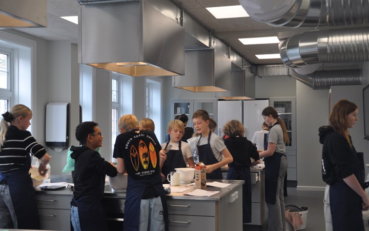 Madkundskab på Dyhrs Skole