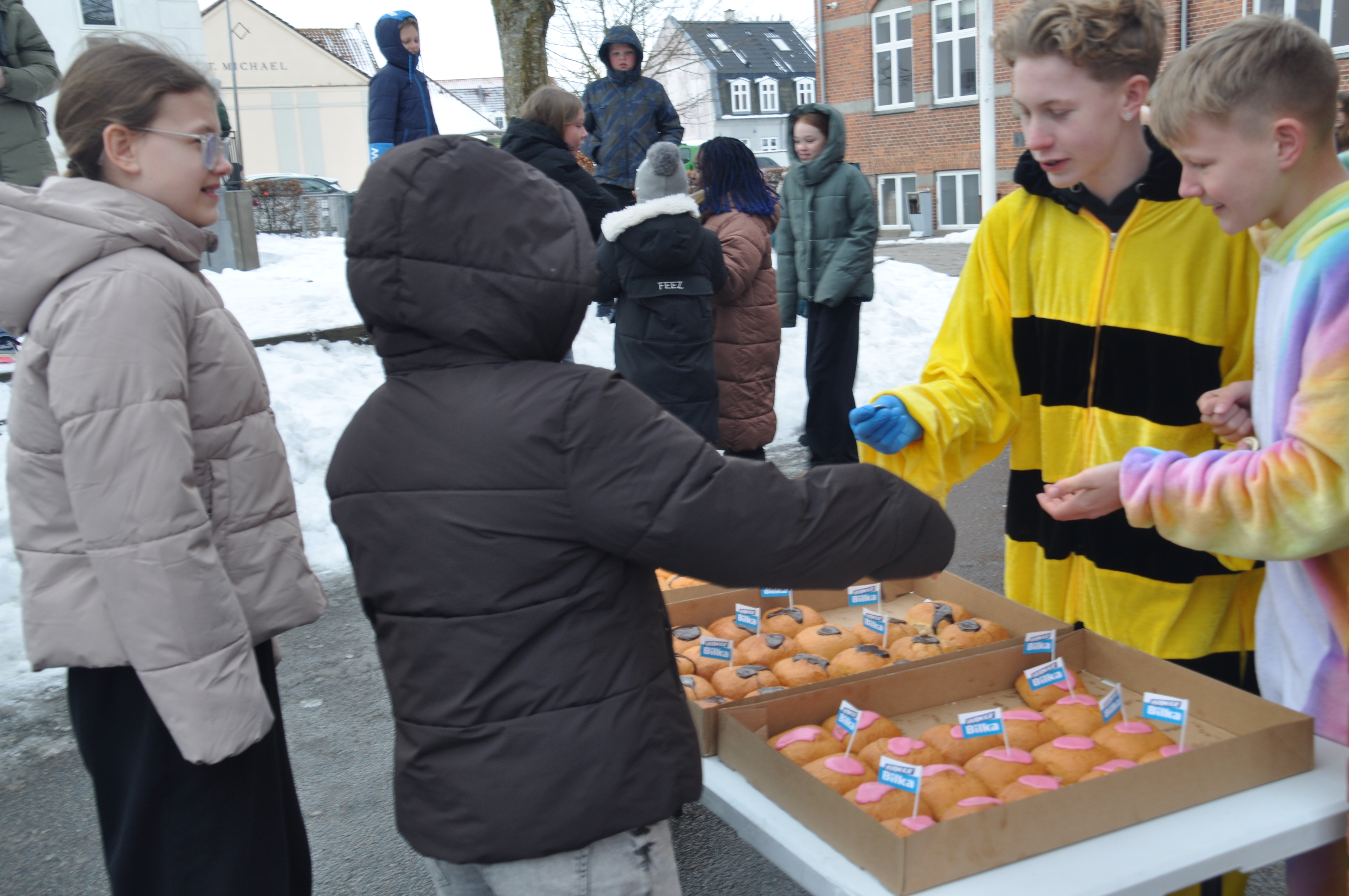 Fastelavn i skoleboden