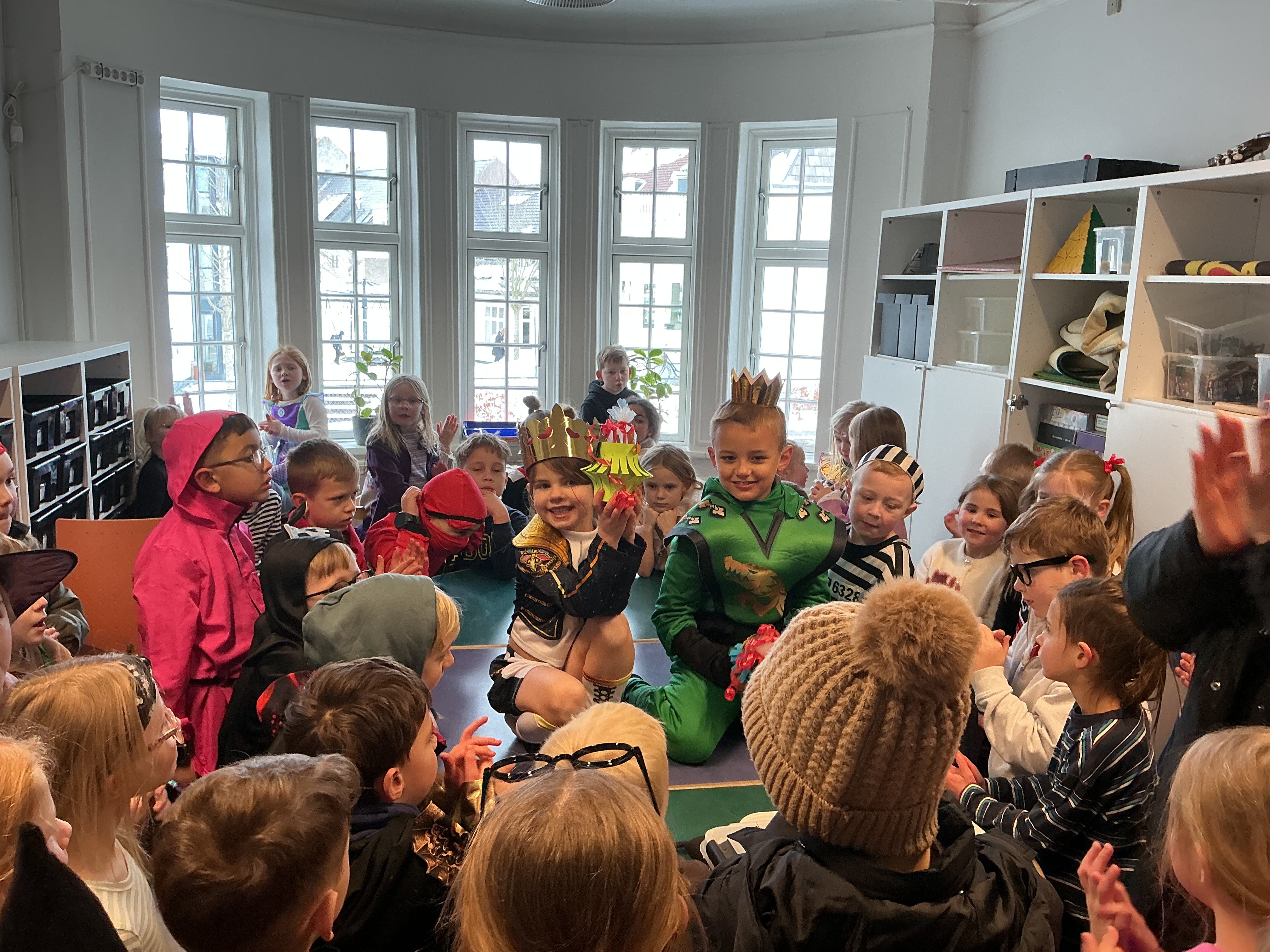 Fastelavnsfest i SFO'en